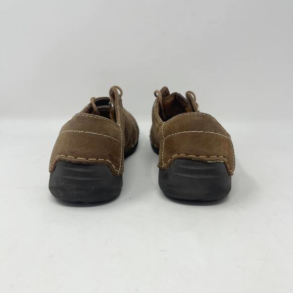 Josef Seibel Fergey 20 Brown Leather Funky European Lace Up Casual Comfort Shoe - Picture 3 of 10
